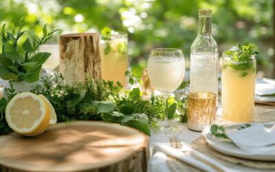 Sublimez votre mariage avec une decoration de table enchantee version sous-bois